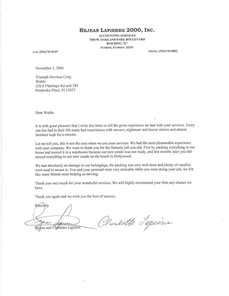 Moving Company referral letter 04